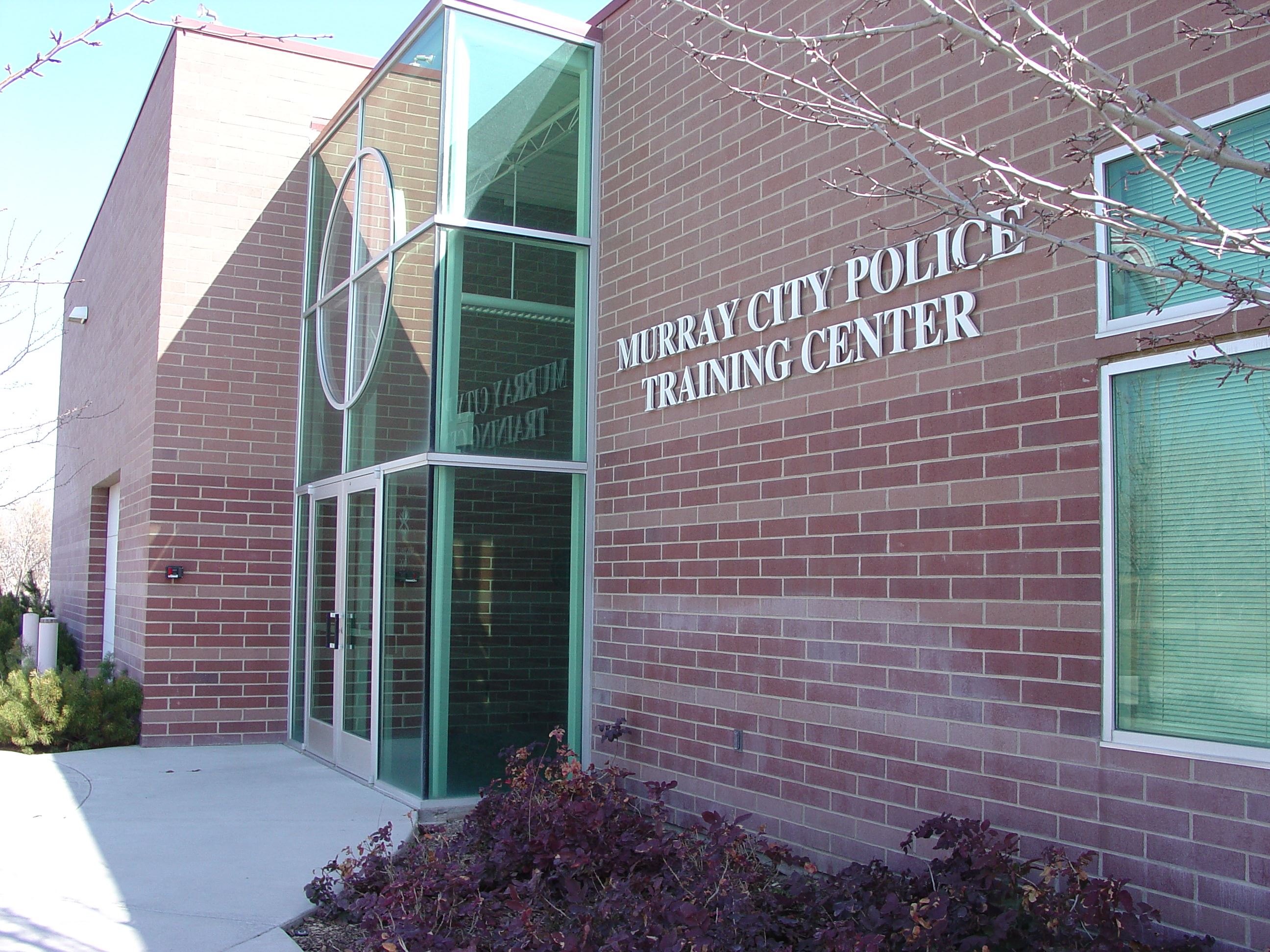 Police Training Center front door