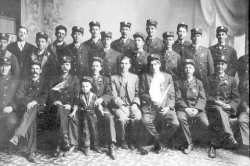 Old photo of firefighters Opens in new window