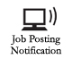Click here to be notified about new job postings.